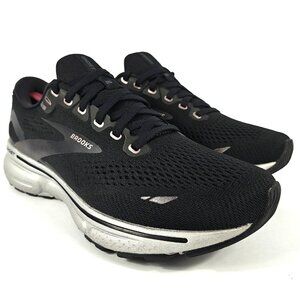 Brooks Ghost 15 Women's 9 Running Shoes Sneakers Black Rose Gold 1203801B014